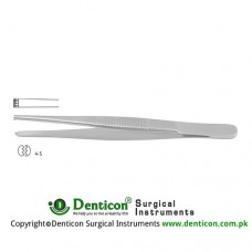 Dissecting Forceps 4 x 5 Teeth Stainless Steel, 16 cm - 6 1/4"